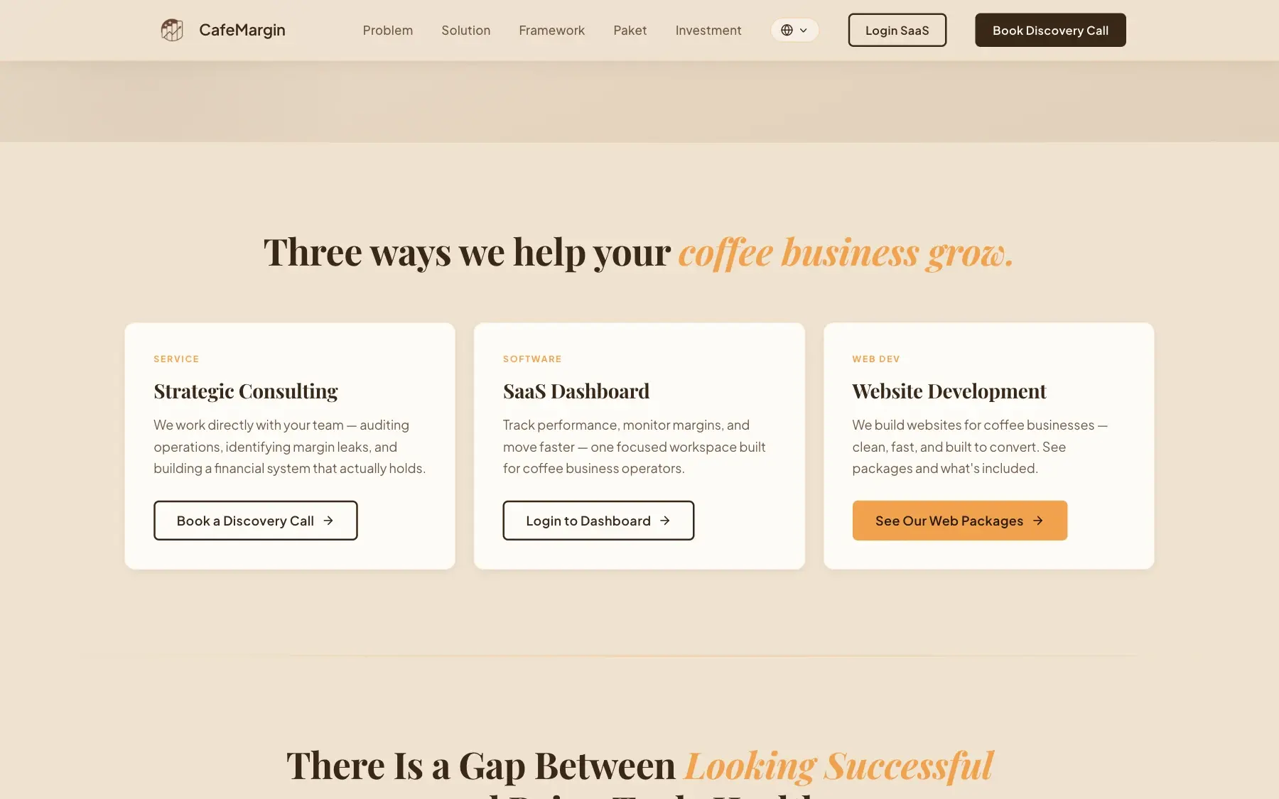 Three Ways We Help: Strategic Consulting, SaaS & Web Dev