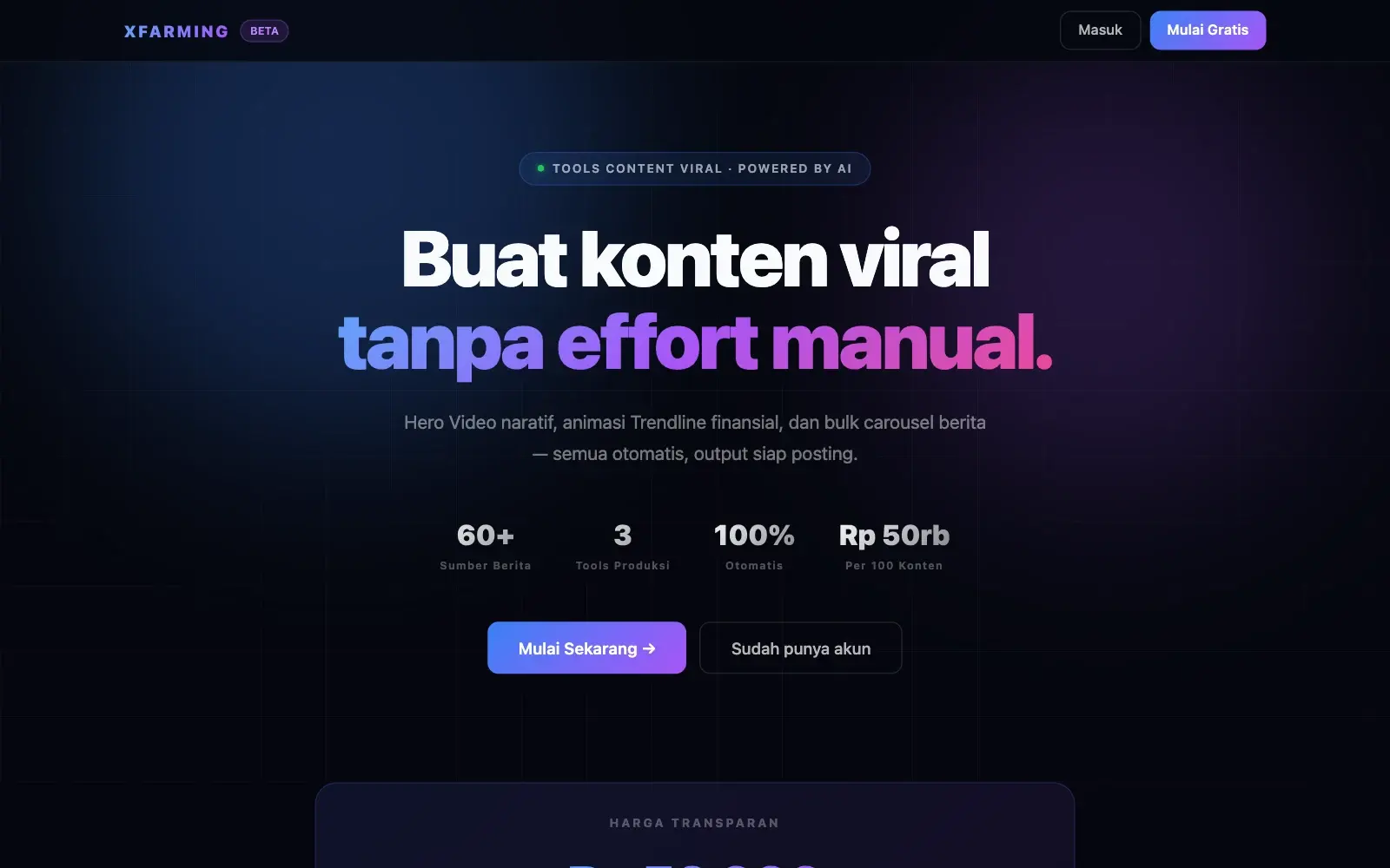 Generator Konten Viral Otomatis